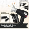 thumbnail image 7 of Hair Salon Toys for Boy 2-4 Year Old Gift, Pretend Play Hair Salon Stylist Toy Kit with Barber Apron, Hair Dryer, Mirror, Scissors and Styling Accessories, 7 of 7