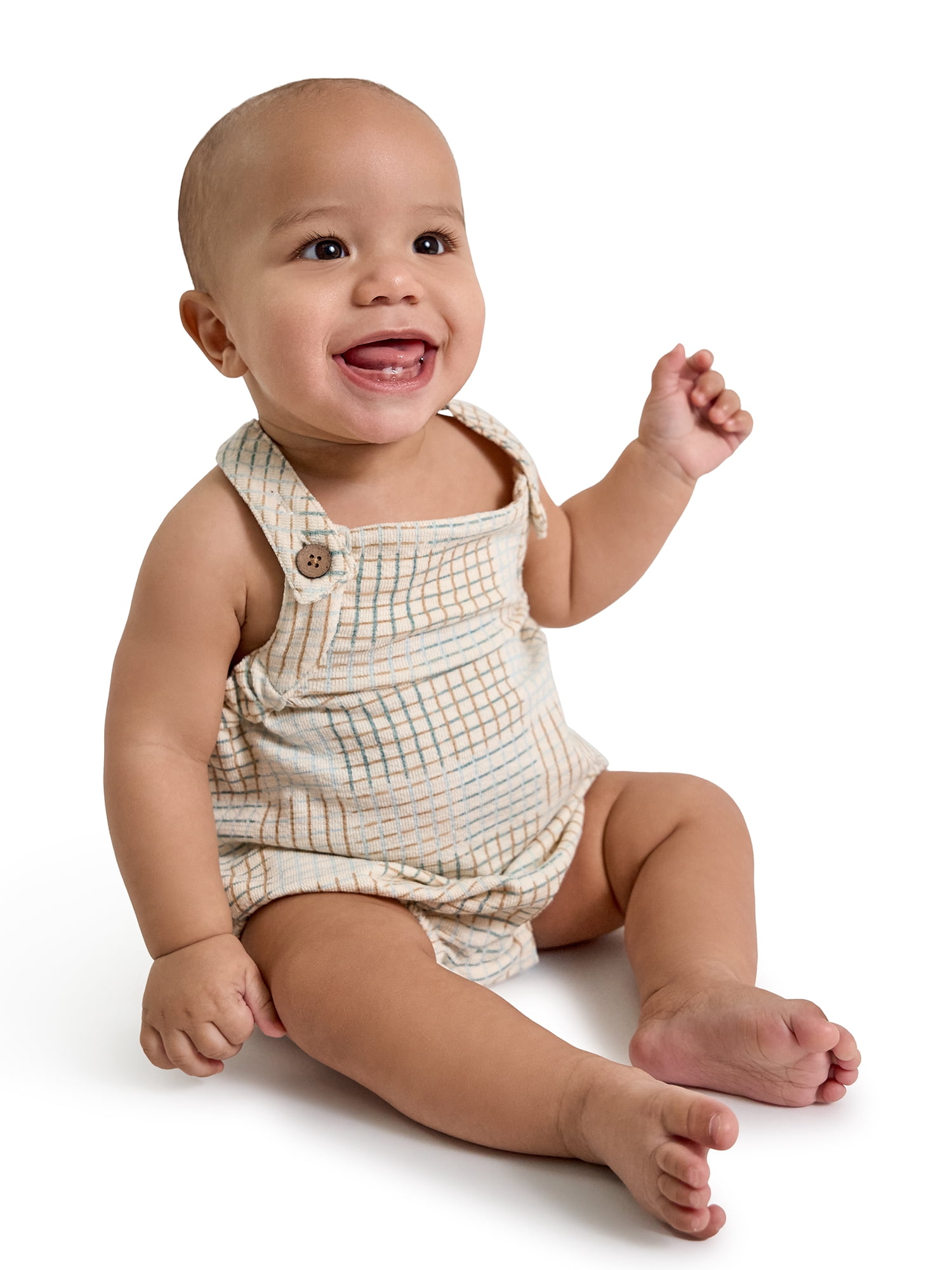 Modern Moments by Gerber Baby Boy Sleeveless Bubble Romper, Sizes 0/3 Months - 24 Months