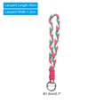 thumbnail image 2 of Phone Lanyard Wrist Lanyard for Smartphone Water Cup Bag Decoration Keychain Accessories Red Green White 1 Pack, 2 of 4