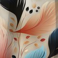 thumbnail image 4 of Designart "Soaring Elegance" Abstract Blackout Curtain Single Panel, 4 of 4