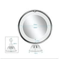 thumbnail image 3 of Cosmetic Mirror with Dimmable Led Light, 10X Magnification, Powerful Suction Cup, 3 of 5