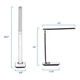 thumbnail image 5 of Turcom Dimmable Eye-caring LED Desk Lamp for Chargers with adjustable light intensity and Color, 5 of 8
