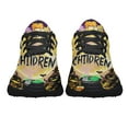 thumbnail image 5 of Three Witches Halloween I Smell Children Hocus Pocus Halloween Shoes Sneakers Black Size 12, 5 of 7