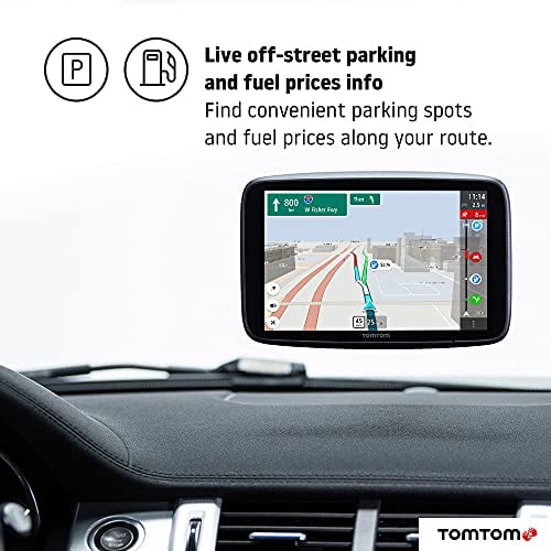 TomTom GO Discover 7" GPS Navigation Device with Traffic Congestion and Speed Cam Alerts Thanks to TomTom Traffic, World Maps, via WiFi, Parking Availability, Fuel Prices, Click-Driv - Walmart.com