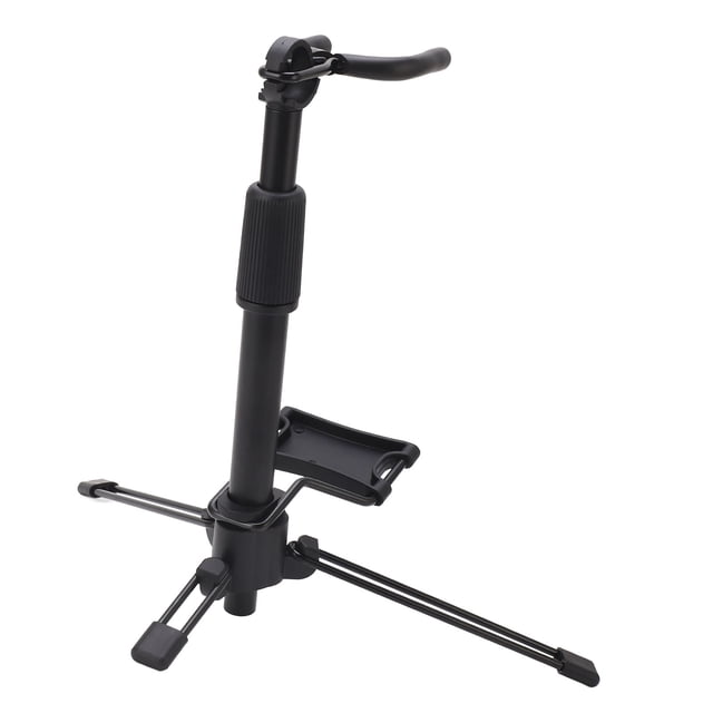 Support d'Instrument à Vent Électronique, Hauteur Réglable Support Aérophone Portable Base Triangulaire Stable pour Pratique