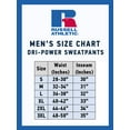thumbnail image 2 of Russell Athletic Dri Power Open Bottom Pocket Sweatpants, 3XL, Black, 2 of 2