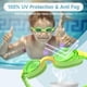 thumbnail image 4 of Gafas de natación para niños de color rosa, paquete de 1 gafas de buceo para niños para 3,4,5,6,7,8,9,10,11,12 años, gafas de piscina con protección UV antivaho para niños y niñas, 4 of 5