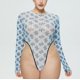 thumbnail image 5 of Gibobby Traje de baño sexy de una pieza Traje de baño de playa al libre para mujer de verano Traje de baño de playa para mujer Traje de baño de diseño in(Azul,G), 5 of 5