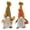 2PC, variant on 13'' Gnomes Ligths Fall Decorations for Home, Fall Decor Farmhouse Autumn Table Centerpiece, Thanksgiving Halloween Decoration Indoor, Swedish Elf Doll with Lights Table Decors Gifts for Adult Kids