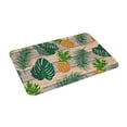 thumbnail image 2 of Daiia Pineapples Palm Leaves Front Door Mat, Heavy Duty Durable Welcome Mat for Outdoor Indoor, Dirt Trapper Waterproof Super Absorbent Door Mat, 16" x 24", 2 of 9