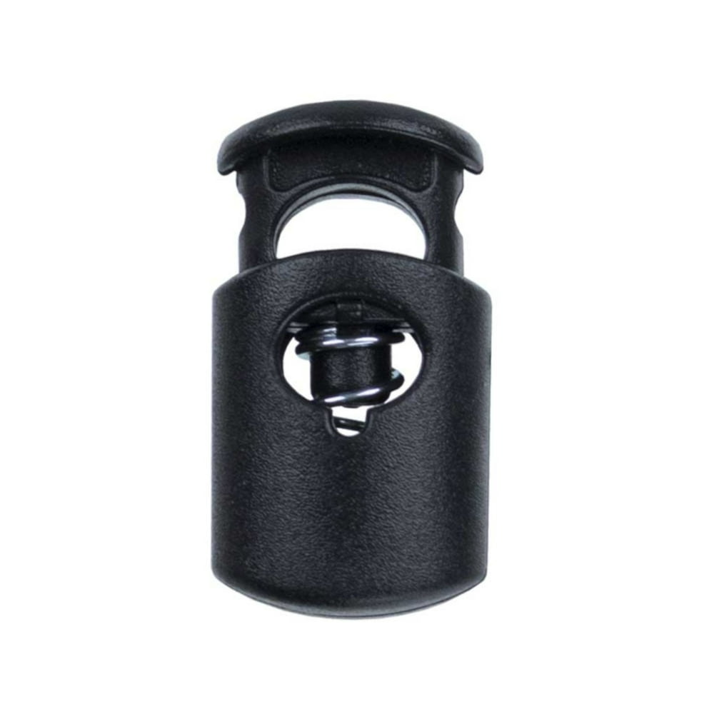 Craft County Single Hole Heavy Duty Plastic Cord Lock Clamp Toggle Stop