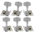 thumbnail image 3 of Guitar Machine Heads, Professional Design Guitar Tuning Pegs Keys Corrison Resistance Metal Material Stable Structure  For Ukulele 3 Left And 3 Right,2 Left And 4 Right,4 Left And, 3 of 8