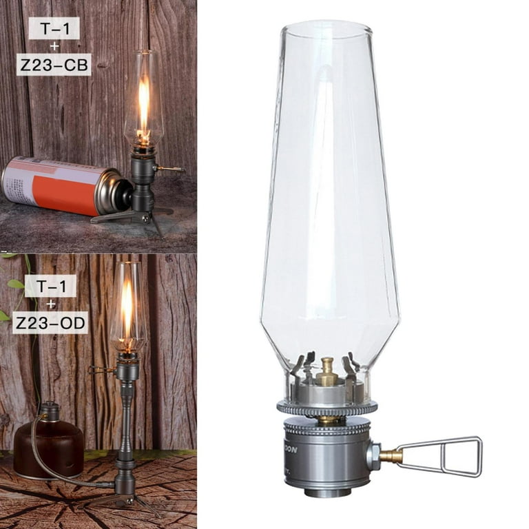 Camping lights lanterns single mantle gas lamp portable gas