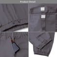 thumbnail image 6 of Htwon Mens Casual Pants Sweatpants for Men Fashion Elastic Sports Slim Fit Stretch Trousers(Gray, 4XL), 6 of 8