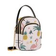 thumbnail image 7 of FORMRS Crossbody Bag for Women Quilted Travel Shoulder Cell Phone Purse with Chain Strap Handbag, Flamingo Pattern, 7 of 7