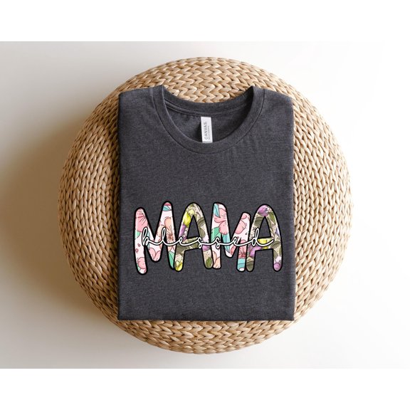 Blessed Mama T-Shirt, Mom Life Shirt, Mother T-Shirt, Cute Mom Shirt, Cute Mom Gift, Mothe