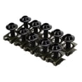 thumbnail image 1 of 10 Pack CNC Universal M6 Plate Fairing Bodywork Bolts Refit Screw Spring Nuts, 6mm (Black), 1 of 8