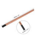 thumbnail image 2 of 10pcs 13mmx305mm(1/2"x12") Carbon Arc Air Gouging Rods Copper Graphite Coated Gouging Electrode Rods, 2 of 6