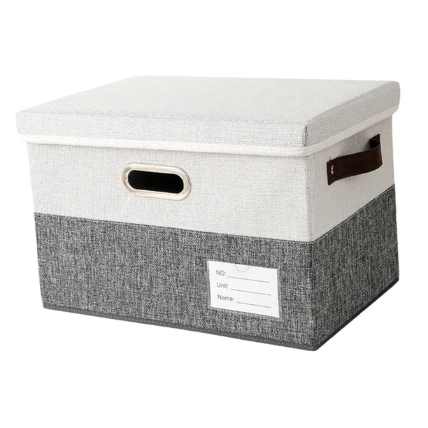 Caja para guardar ropa, contenedor de almacenamiento, armario, organizador de ropa, contenedor para guardar toallas L