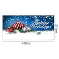 thumbnail image 2 of Decoración para puerta de garaje de 7 x 16 pies, poliéster, colgante de Navidad, decoración reutilizable para el hogar Tmvgtek libre de BPA, 2 of 8
