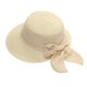 thumbnail image 1 of Sombreros de verano para mujer con ala ancha de paja Bongrace para playa en beige, 1 of 3