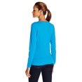 thumbnail image 2 of Hanes T-Shirt à Manches Longues Col Rond pour Femmes , Deep Dive - 2TG, 2 of 2