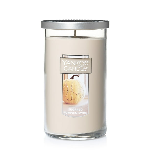 Yankee Candle Medium Perfect Pillar Scented Candle, Sugared Pumpkin