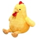 thumbnail image 3 of Juguete de peluche de pollo, suave, para decoración de dormitorio, adorable pollo de peluche. Amarillo, 3 of 9