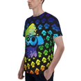 thumbnail image 6 of Splatoon Shirt 3d Printed T Shirt Crewneck Short Sleeve Top Tees For Mens, 6 of 8
