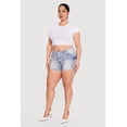 thumbnail image 2 of Women's Plus Size VIP Denim Utility Shorts, 2 of 4