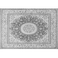 thumbnail image 1 of Ahgly Company Indoor Rectangle Medallion Gray Traditional Area Rugs, 3' x 5', 1 of 1