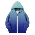 thumbnail image 2 of Chaquetas y prendas de vestir casuales con capucha de manga larga para niños y niñas, otoño e invierno, chaqueta con capucha de manga larga de polar, linda chaqueta de polar para bebé y parte superior, 2 of 5