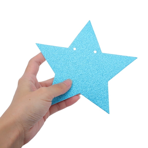 Ostracsh 2PCS Welcome Baby Boy Banners - Gender Reveal Decorations Glitter Baby Shower Banners Wall Backdrop Hanging Decorations