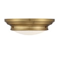 thumbnail image 2 of Trade Winds Lighting 2-Light Ceiling Light In Natural Brass, 2 of 6