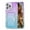 Purple+Blue, variant on Allytechgroup Stylish Phone Case for Apple iPhone 16, Gradient Color Back Cover with Card Holder Anti-Scratch Protection TPU Slim Fit Rugged Wallet Case for iPhone 16, Pink+Purple