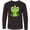 AB-Black, variant on Inktastic Cute Frog, Green Frog, Frog Prince, Crown Long Sleeve Youth T-Shirt