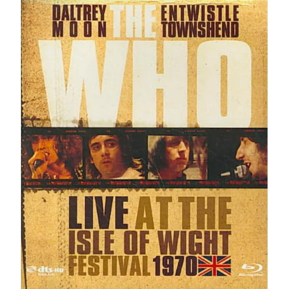 Qui, le - Vivre à l'Île de Wight Festival 1970 Disque Blu-ray