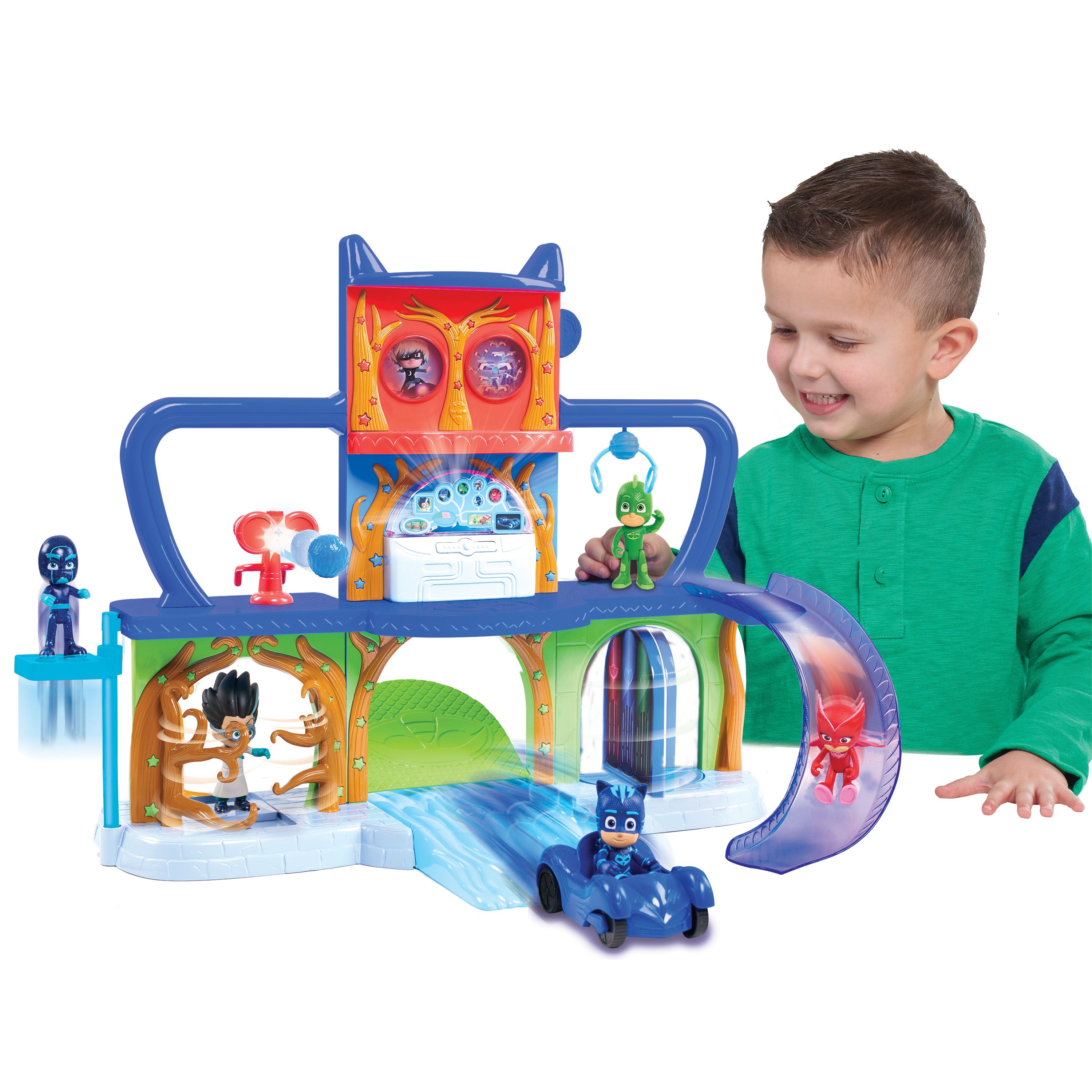 PJ Masks Headquarters Playset, with 3" Catboy Figure - Walmart Exclusive - image 5 of 6