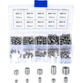 thumbnail image 1 of 200 Pcs Vis à Meule en Acier Inoxydable, Vis de Machine M3 M4 M5 M6 M8, Kit de Fixation de Vis d'Assortiment, 1 of 5