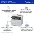 thumbnail image 6 of Brother MFC-L3780CDW Wireless Digital Color All-in-One Printer with Laser Quality Output, 6 of 11