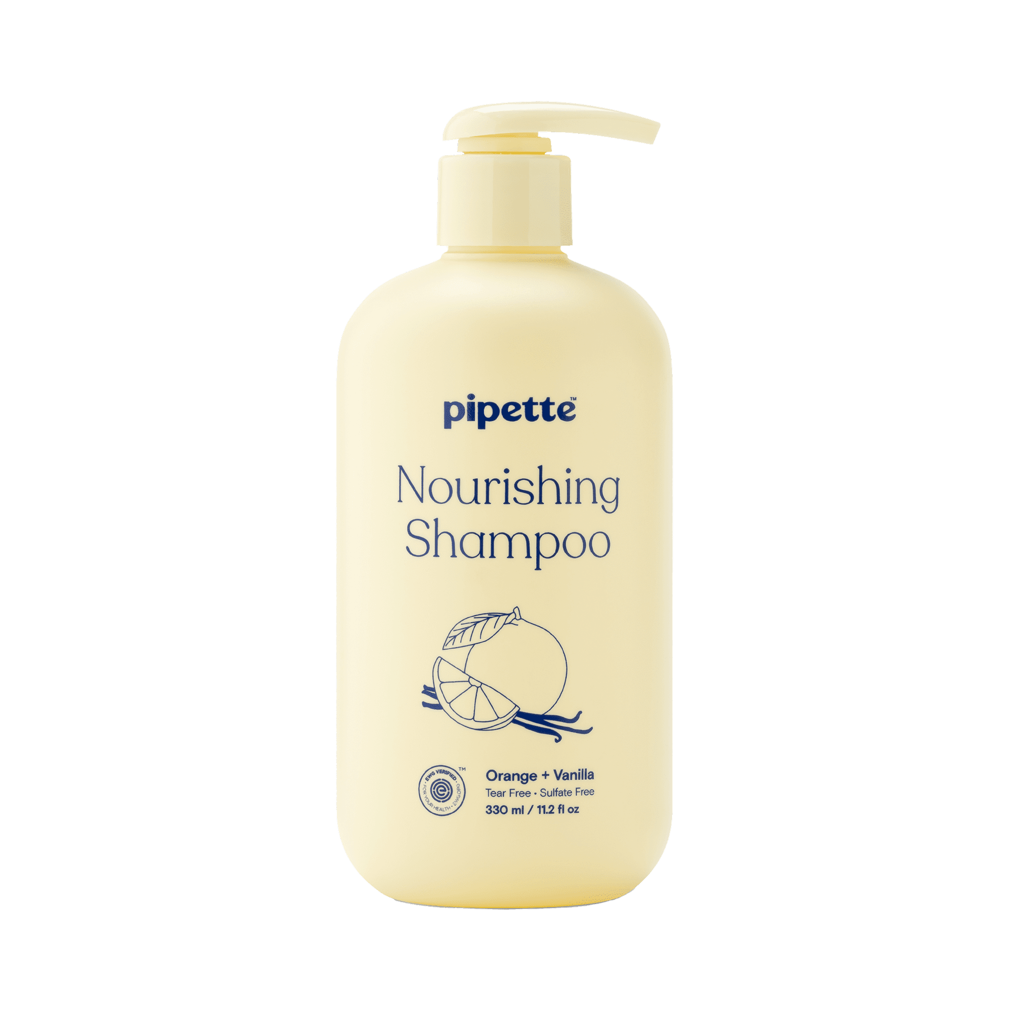 Pipette Daily Nourishing Kids Shampoo, Tear-Free for All Hair Types & Textures, 11.2 fl oz