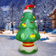 thumbnail image 2 of Árbol de Navidad inflable, modelo de aire navideño, decoración de patio, 2 of 3