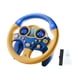 thumbnail image 1 of Volante de juguete de simulación, volante interactivo para educación temprana para niños. Azul, 1 of 9