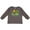 Charcoal Grey, variant on Inktastic Fishing Frogs Cute Fisherman Boys Long Sleeve Toddler T-Shirt