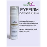 EYEFIRM Multi-Peptide Eye Cream with 5 Peptides + THDA Vitamin C, Firming & Smoothing Eye Cream, 0.5 oz