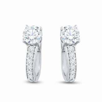 2 Charm A Goccia In Argento 925 Con Zirconia Cubica – Colore Rosso Granato, #98057