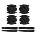 thumbnail image 3 of Película protectora de cuero y fibra de carbono para manija de puerta de automóvil, pegatina para manija de puerta, protección antiarañazos, pegatina protectora para manija de puerta antiarañazos, 3 of 6