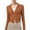 Brown, variant on Womens Long Sleeved Training Suit Stand Up Neck Double Pocket Yoga Coat Double Headed Zipper Sports Tops