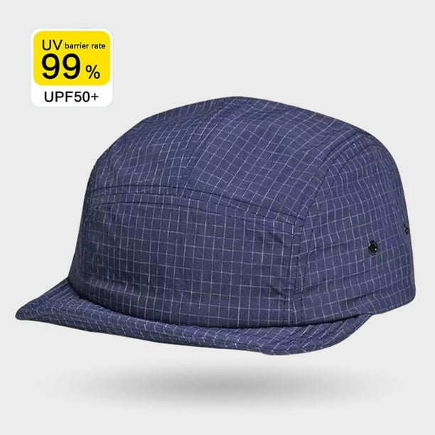 Sombreros unisex para hombre y mujer, ajustables, a juego, con protección solar, para senderismo, pesca, acampada, gorra de béisbol, de poliéster.