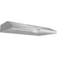 thumbnail image 6 of Streamline 36 in. Macerata Ductless Undermount 80 CFM Range Hood in Brushed Stainless Steel with Mesh Filters, Push Button Control, LED Light, 6 of 9